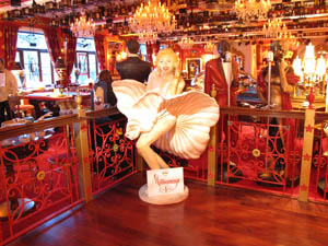 Millionayr Casino, Ayr. Marilyn on the dancefloor. - click to enlarge